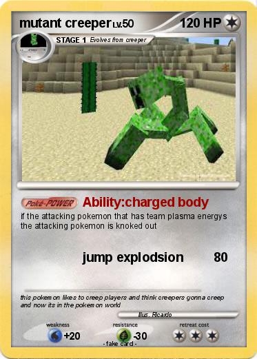 Pokemon mutant creeper