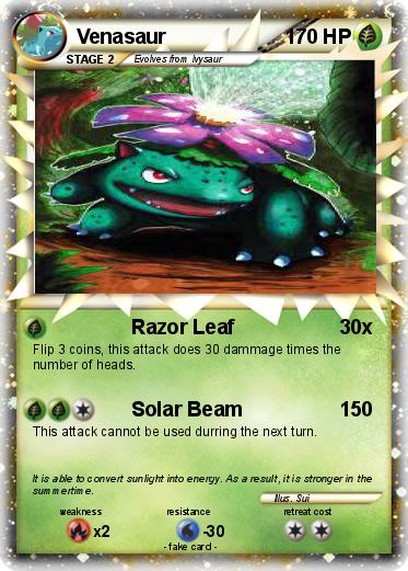Pokemon Venasaur