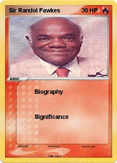 Pokemon Sir Randol Fawkes