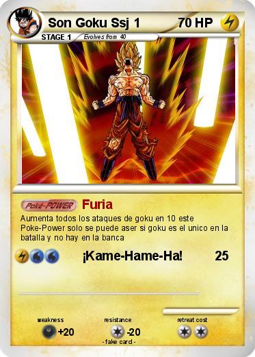 Pokemon Son Goku Ssj 1