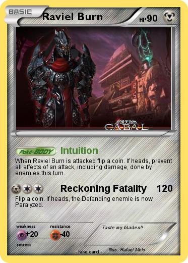 Pokemon Raviel Burn