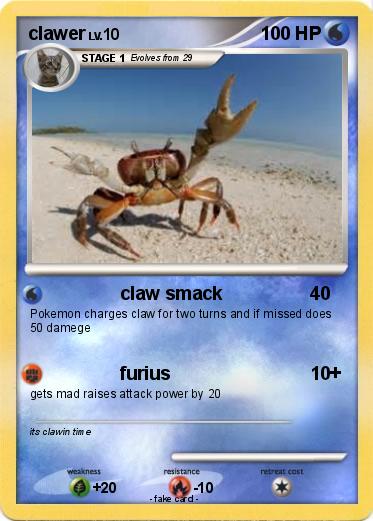 Pokemon clawer