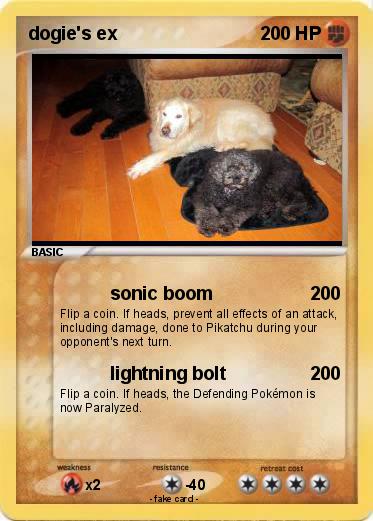 Pokemon dogie's ex