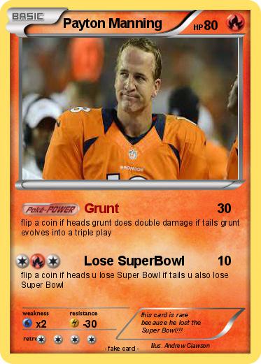 Pokemon Payton Manning