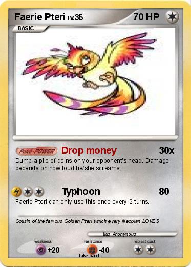 Pokemon Faerie Pteri