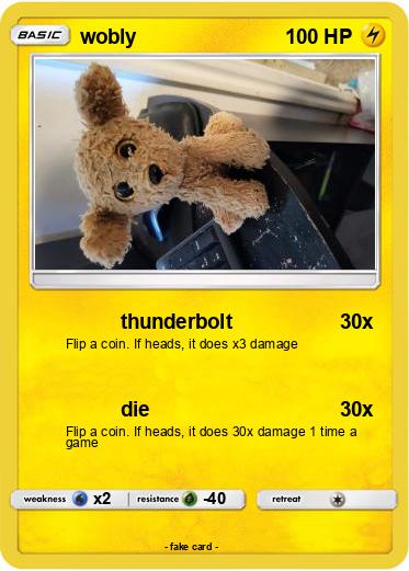 Pokemon wobly