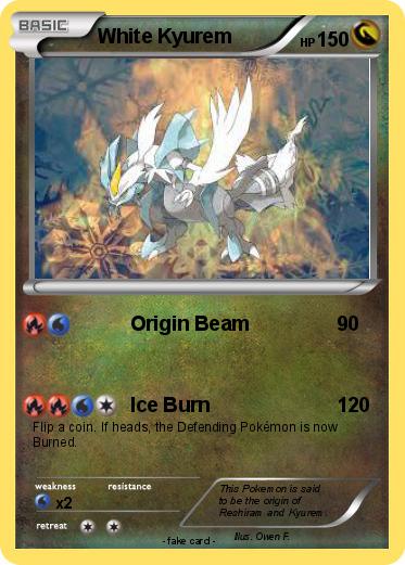 Pokemon White Kyurem