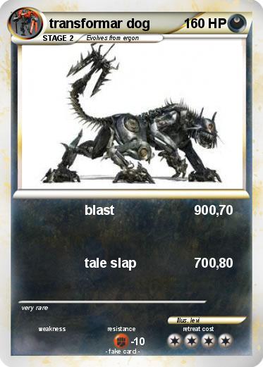 Pokemon transformar dog