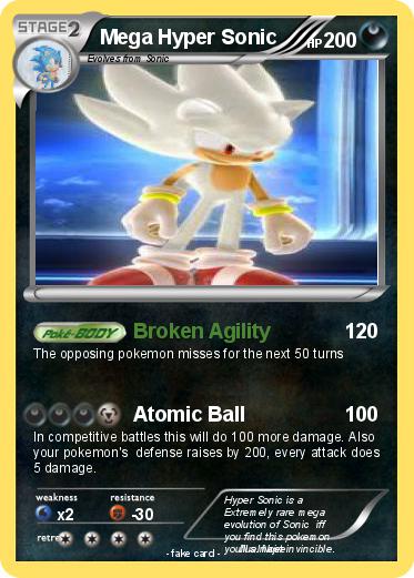 Pokemon Mega Hyper Sonic