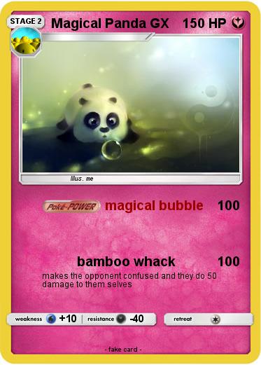 Pokemon Magical Panda GX