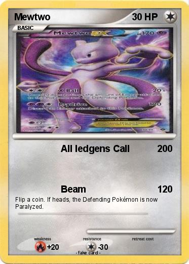 Pokemon Mewtwo