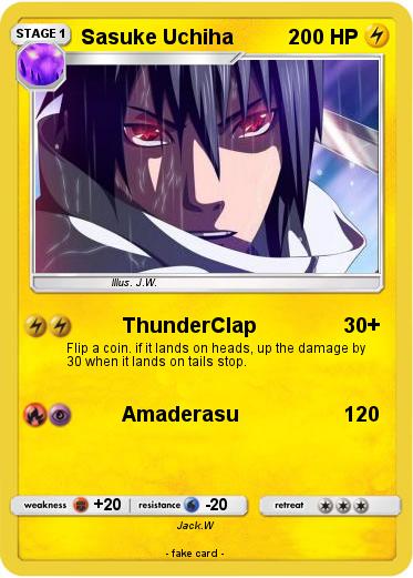 Pokemon Sasuke Uchiha