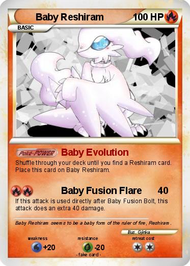 Pokemon Baby Reshiram