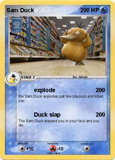 Pokemon Sam Duck