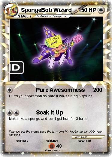 Pokemon SpongeBob Wizard