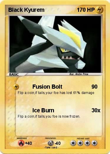 Pokemon Black Kyurem