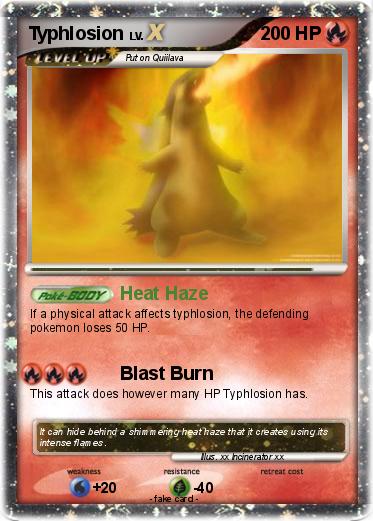 Pokemon Typhlosion