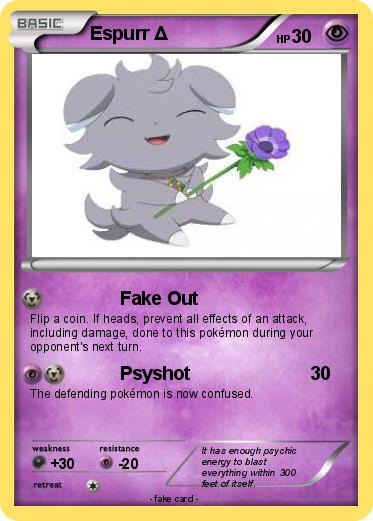 Pokemon Espurr Δ