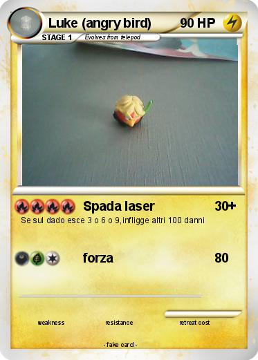 Pokemon Luke (angry bird)