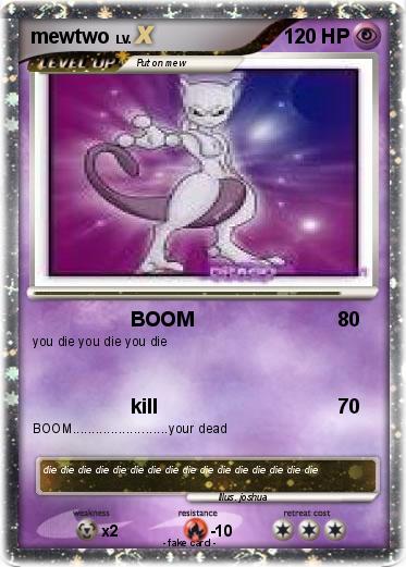 Pokemon mewtwo