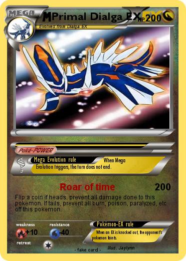 Pokemon Primal Dialga EX