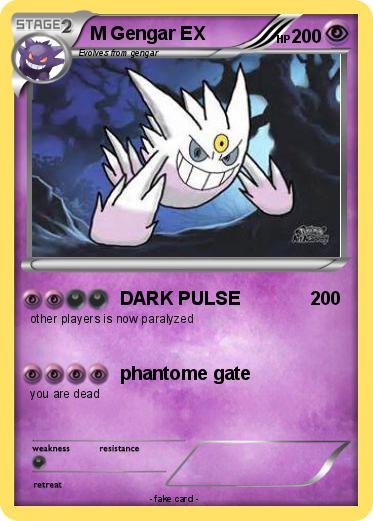 Pokemon M Gengar EX