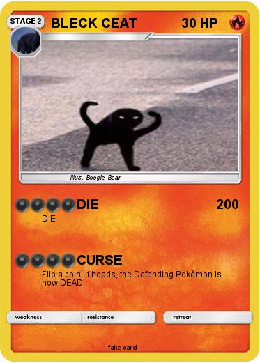 Pokemon BLECK CEAT
