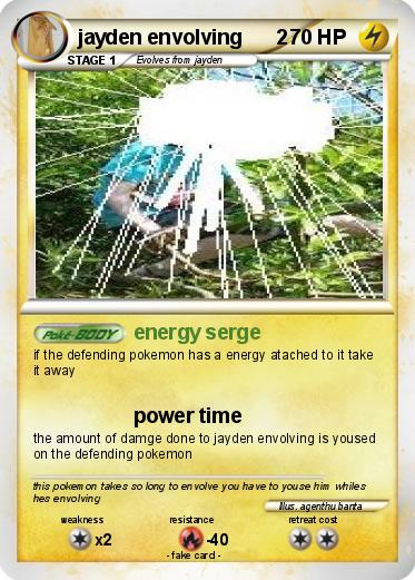 Pokemon jayden envolving      2