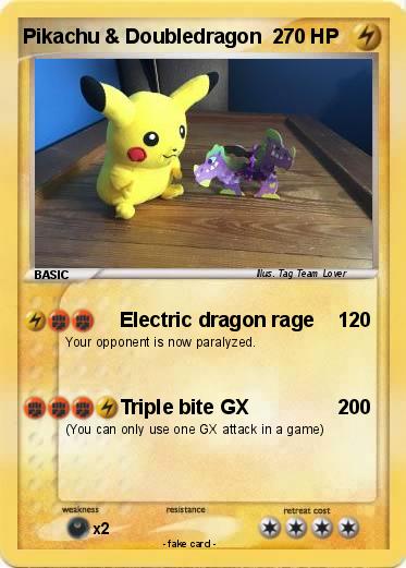 Pokemon Pikachu & Doubledragon  2