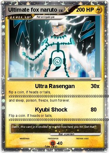 Pokemon Ultimate fox naruto