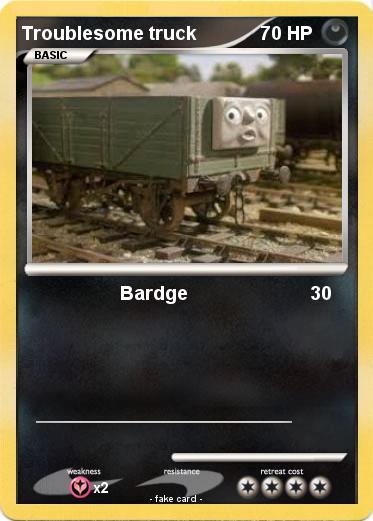 Pokemon Troublesome truck