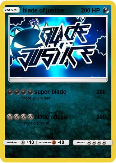 Pokemon blade of justice