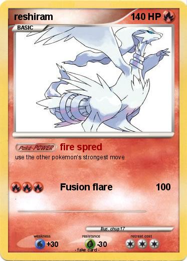 Pokemon reshiram