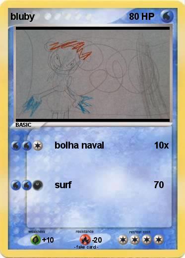 Pokemon bluby