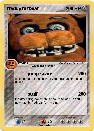 Pokemon freddy fazbear
