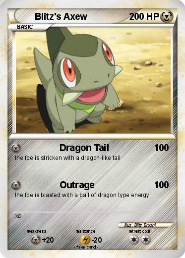 Pokemon Blitz's Axew