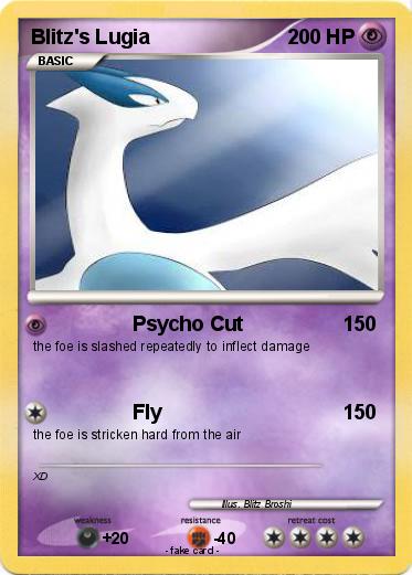 Pokemon Blitz's Lugia
