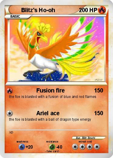 Pokemon Blitz's Ho-oh
