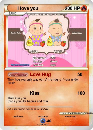 Pokemon I love you