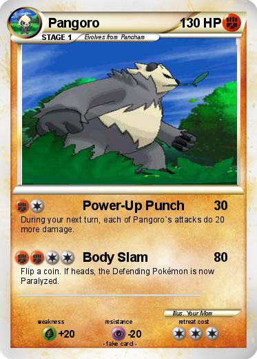 Pokemon Pangoro