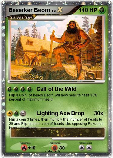 Pokemon Beserker Beorn