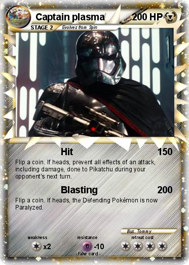 Pokemon Captain plasma