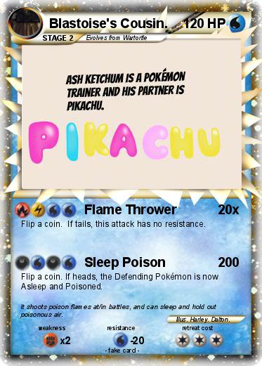 Pokemon Blastoise's Cousin.