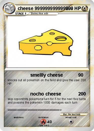 Pokemon cheese 999999999999999