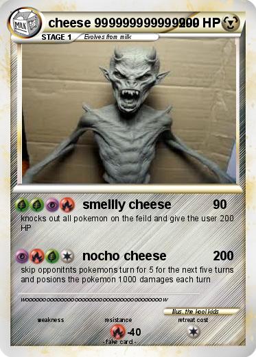 Pokemon cheese 999999999999999