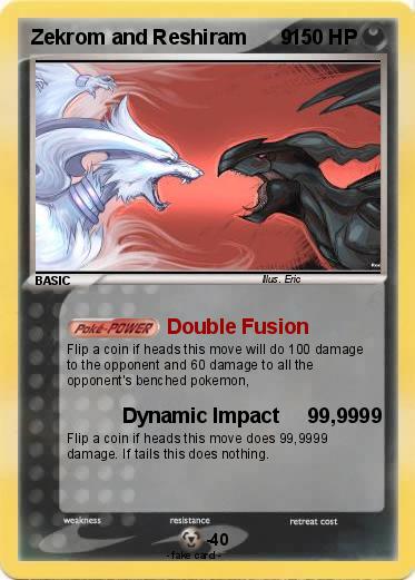 Pokemon Zekrom and Reshiram      9