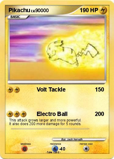 Pokemon Pikachu