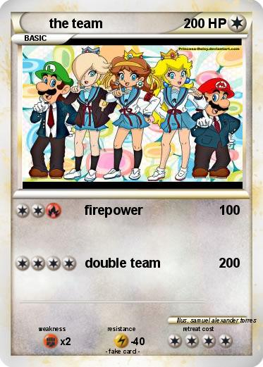 Pokemon the team