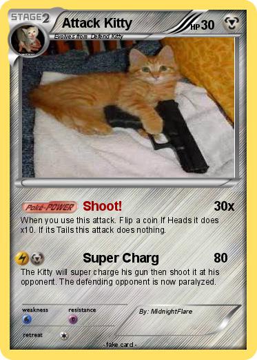 Pokemon Attack Kitty