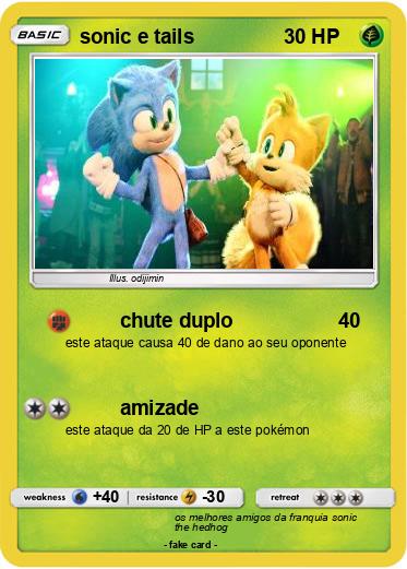 Pokemon sonic e tails